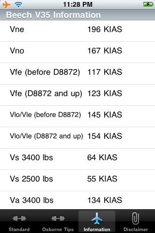 Be V35 Weight and Balance Calculator screenshot 4