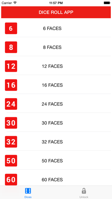 Screenshot #1 pour DICE ROLL APP