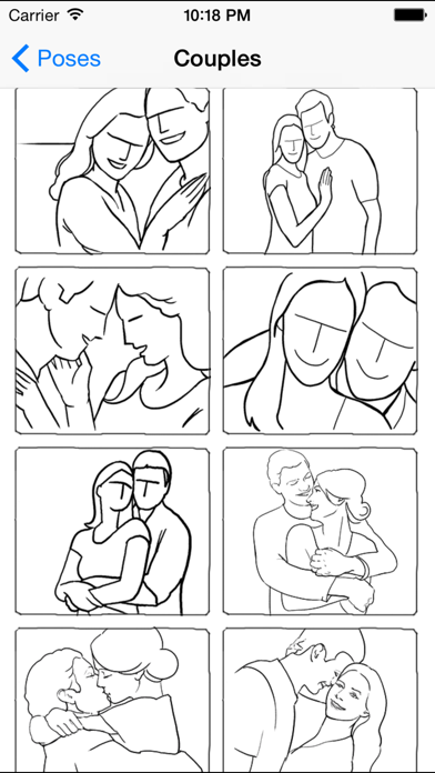 Posing App screenshot