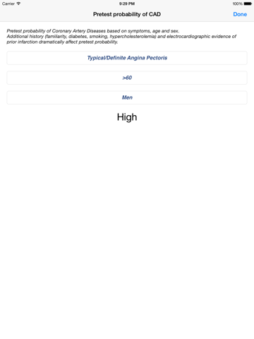 Screenshot #5 pour Cardiac CT Appropriate Use Criteria