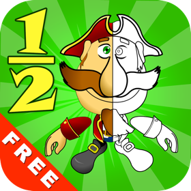 螢幕擷取畫面 (5) Fractions and Smart Pirates. Free for Mac OS X