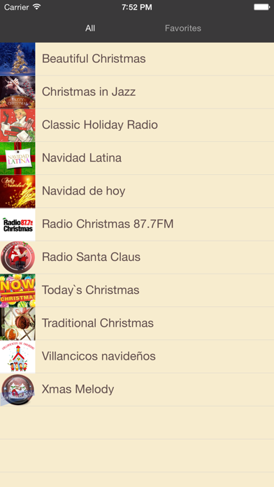 How to cancel & delete Radio Christmas Music from iphone & ipad 1