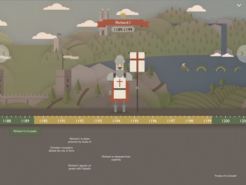 English Monarchs for iPad screenshot 2