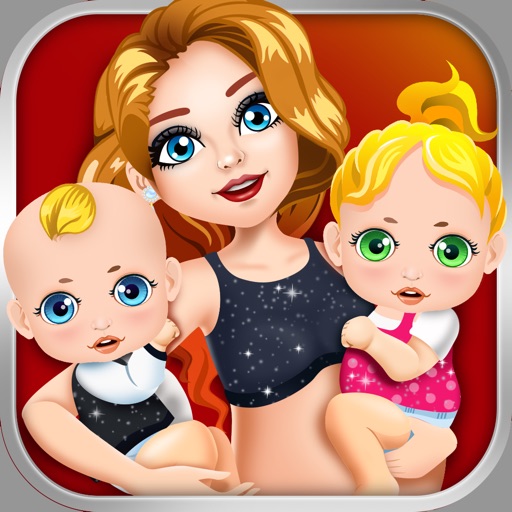 Celebrity Mommy's Newborn Twins Family Doctor - new baby salon games! iOS App