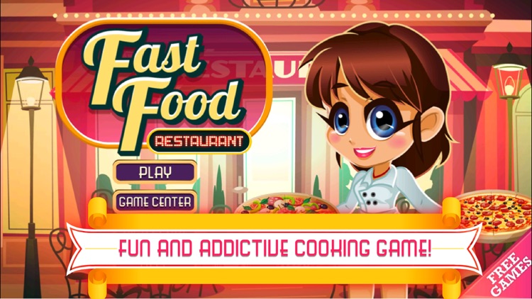 Fast Food Restaurant Cooking Rush - Full Version