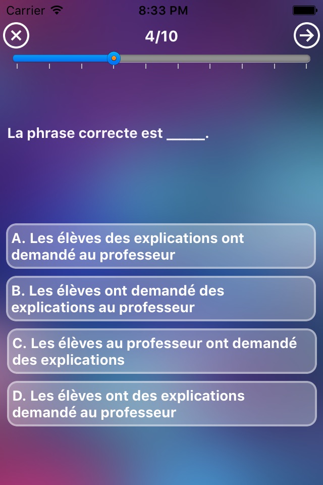 French Practice screenshot 2