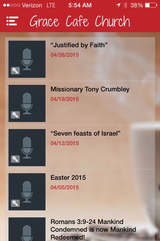 Grace Cafe Church screenshot 3