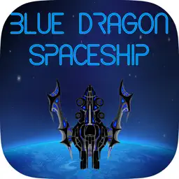 Blue Dragon Spaceship Alein Galaxy War app icon