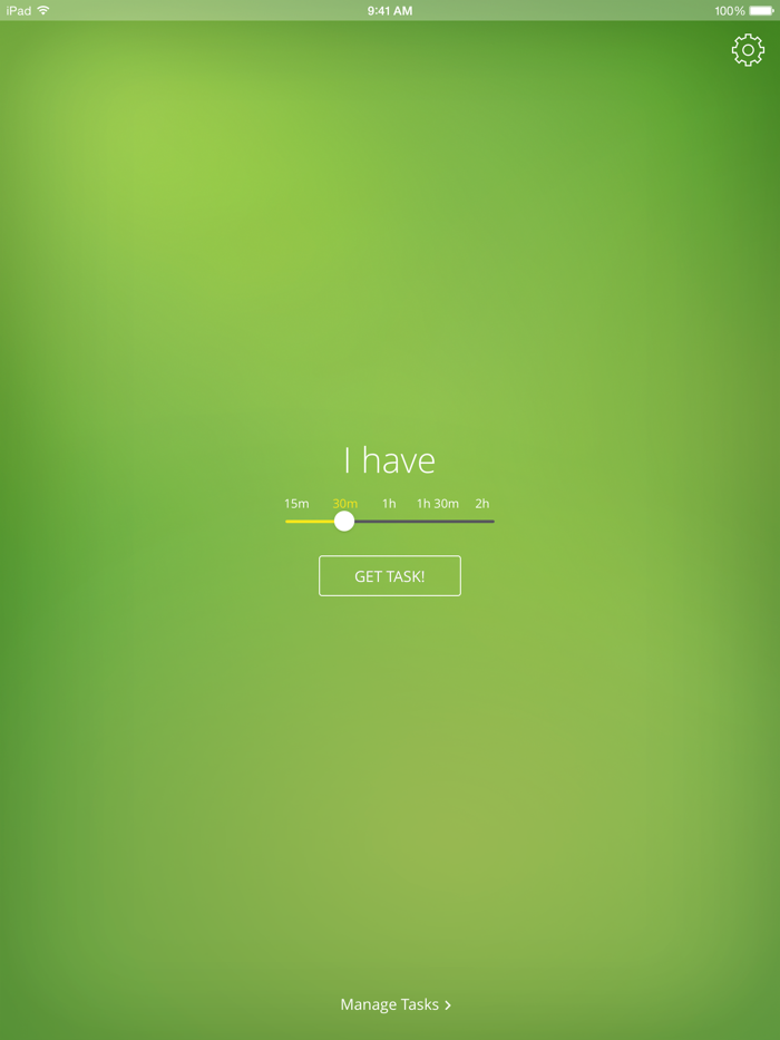 Get Task - Random Chores For Your Spare Time