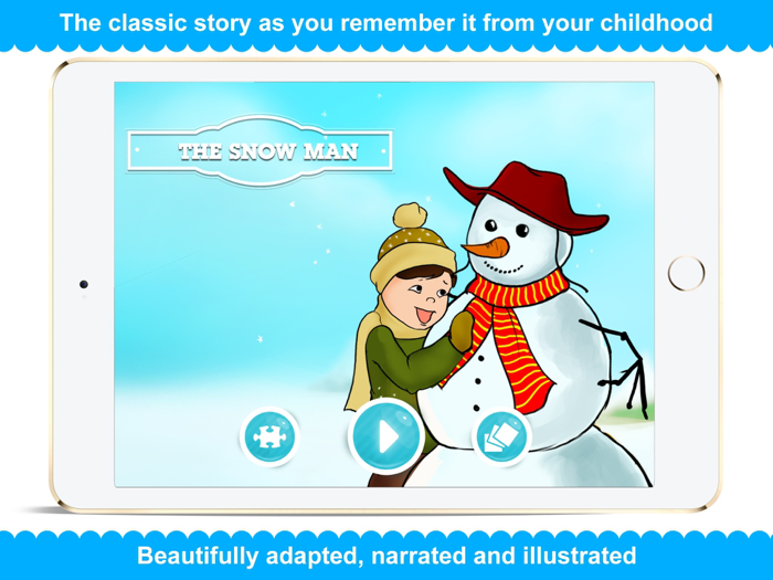 The Snow Man - Narrated classic fairy tales and stories for children