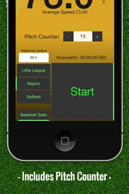 Game screenshot Baseball Pitch Speed - Radar Gun apk