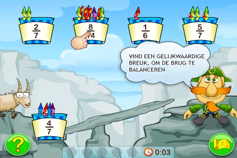 Fractions. Smart Pirates screenshot 3