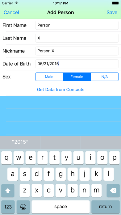 Screenshot #2 pour AgeBreakdown