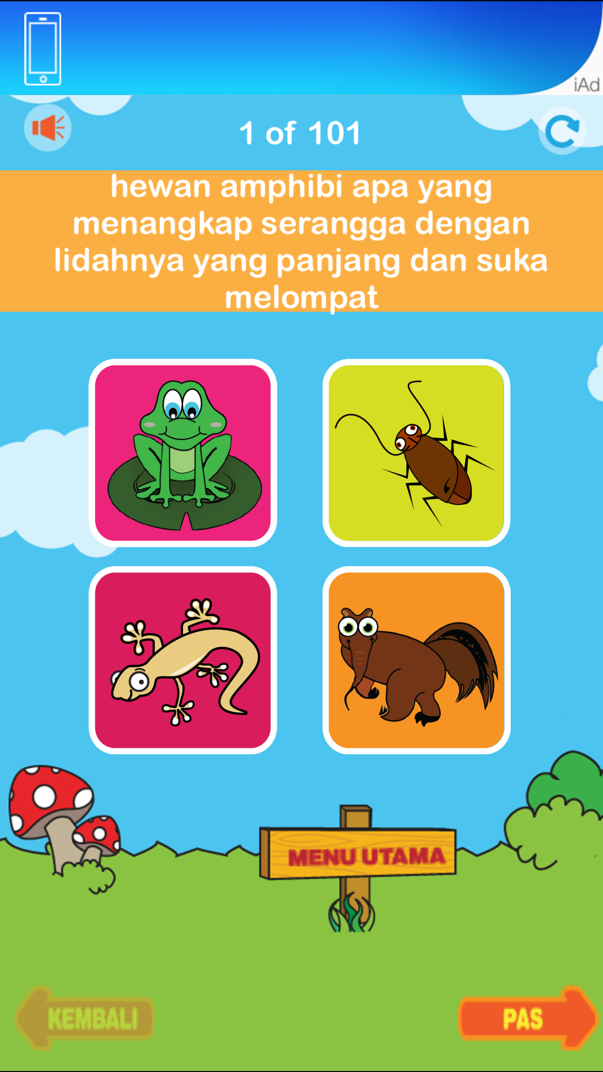 Animal 101 Indonesian