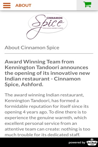 Cinnamon Spice, Ashford screenshot 4