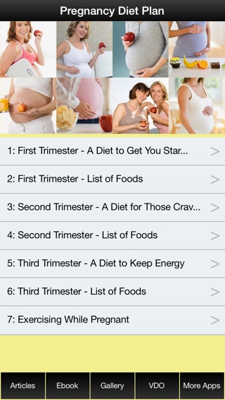 Pregnancy Diet Plan - Have a Fit & Healthy Pregnancy !のおすすめ画像1