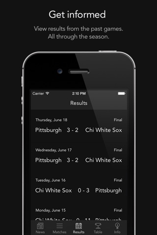 Go Chicago WS Baseball! — News, rumors, games, results & stats! screenshot 3