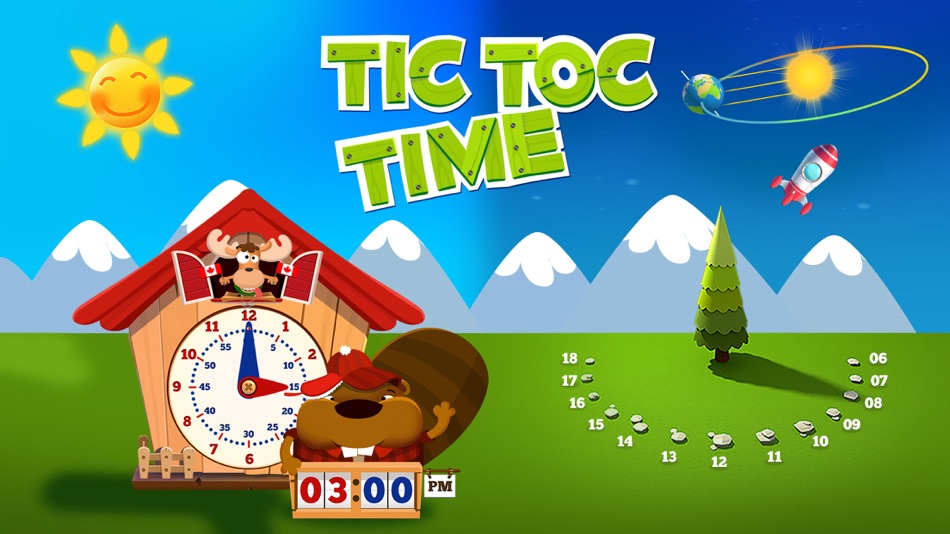 Tic Toc Time: Break down the day to learn how to tell time - 1.3 - (iOS)