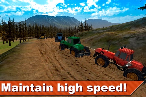 Farming Tractor Racing 3D Free screenshot 3
