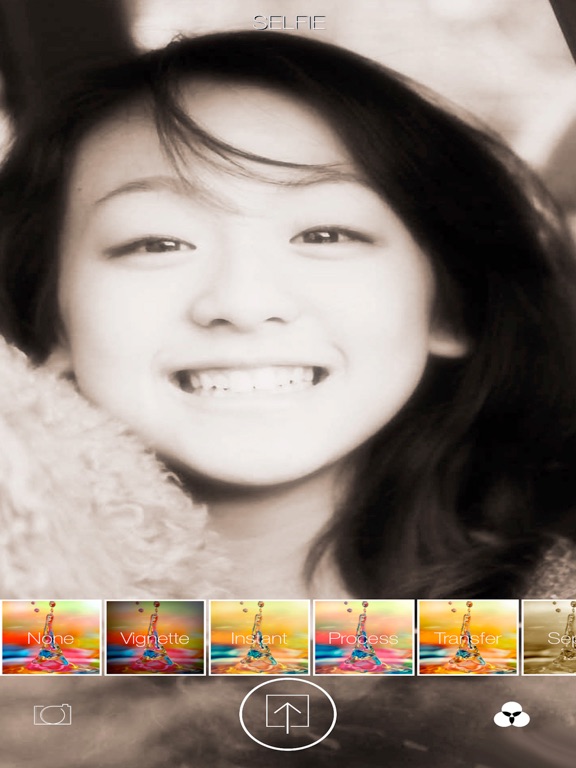 Simple Selfie Camera - Best HD Photo Cam Editor App with Cute Filter Effect Makeup iPad screenshot