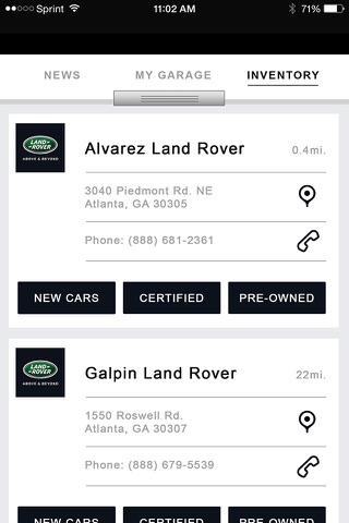 Land Rover Engage screenshot 3