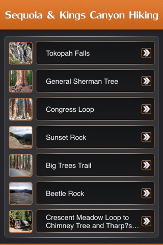 Hiking - Sequoia & Kings Canyon National Parks screenshot 2