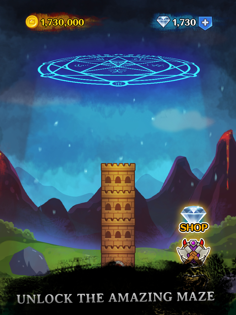 Dungeon Quest Rival - explore the underground monster world