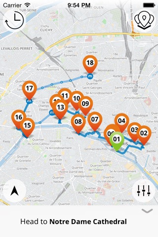 Paris Premium | JiTT.travel Audio City Guide & Tour Planner with Offline Maps screenshot 2