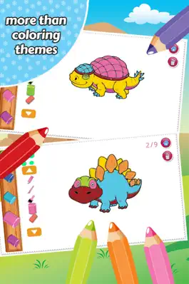 Game screenshot Dino Coloring Book Drawing for Kid Games hack