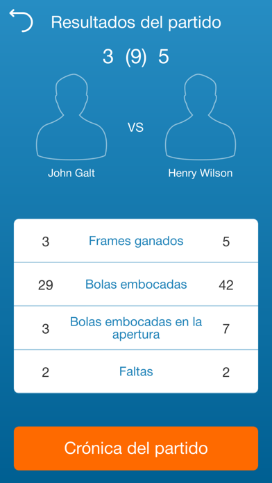 Pool Scorer PRO Captura de pantalla de la aplicación