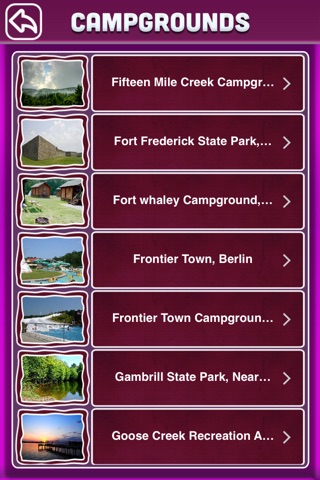 Maryland Campgrounds Offline Guide screenshot 3