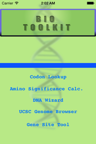 Bio-Toolkit screenshot 2