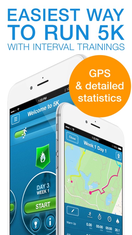 Run 5K! 7-Week Training Plan, GPS & Running Tips by Red Rock Apps