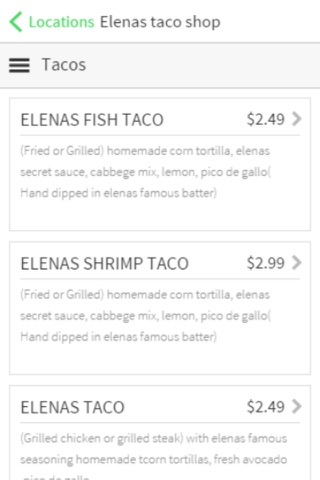 Elena's Taco Shop screenshot 3
