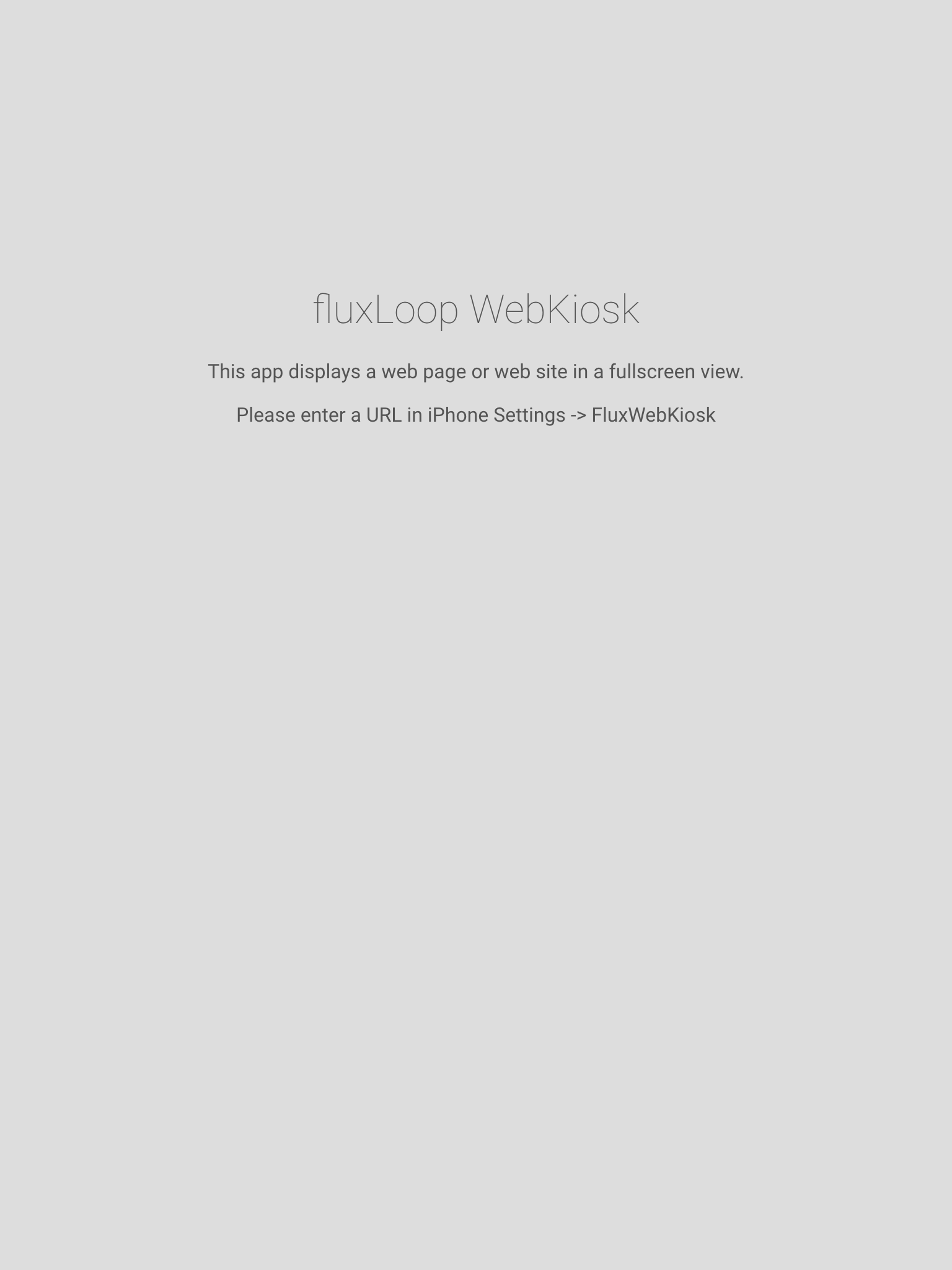 FluxWebKiosk screenshot 4