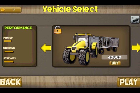 Tractor Transport Animal Farm screenshot 4