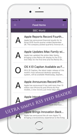 Beautiful RSS Feed Reader(圖1)-速報App