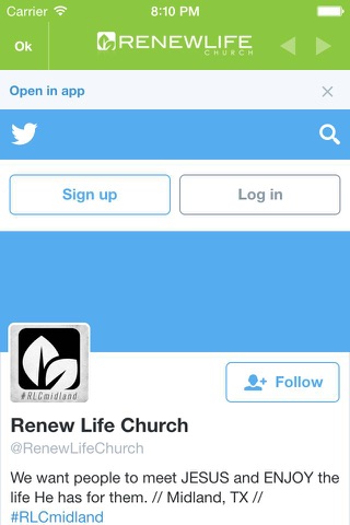 Renew Life Church screenshot 2