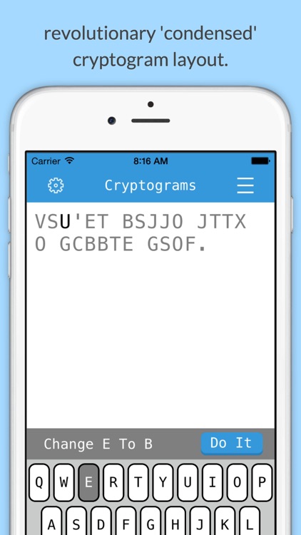 Cryptograms - Word Puzzles for Brain Training screenshot-3