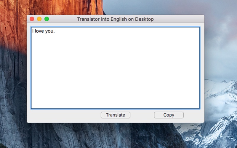 Translator into English on Desktop thumbnail 2