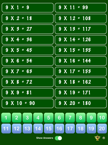 Math App - Times Tableのおすすめ画像1