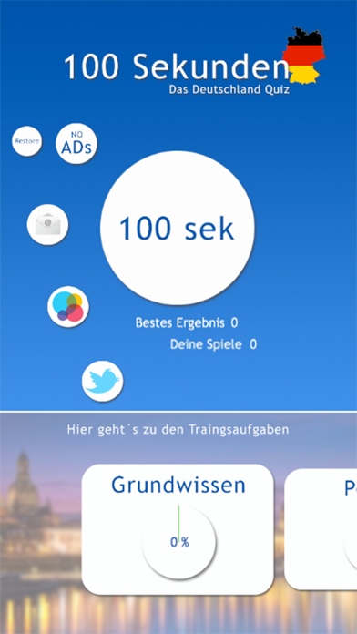 Screenshot #1 pour 100 Sekunden - Das Deutschland Quiz