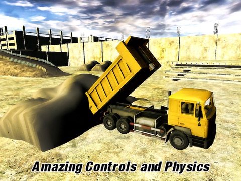 サンドショベル - ヘビーデューティディガー機械建機クレーンはトラックローダー3Dシミュレータゲームをダンプのおすすめ画像4
