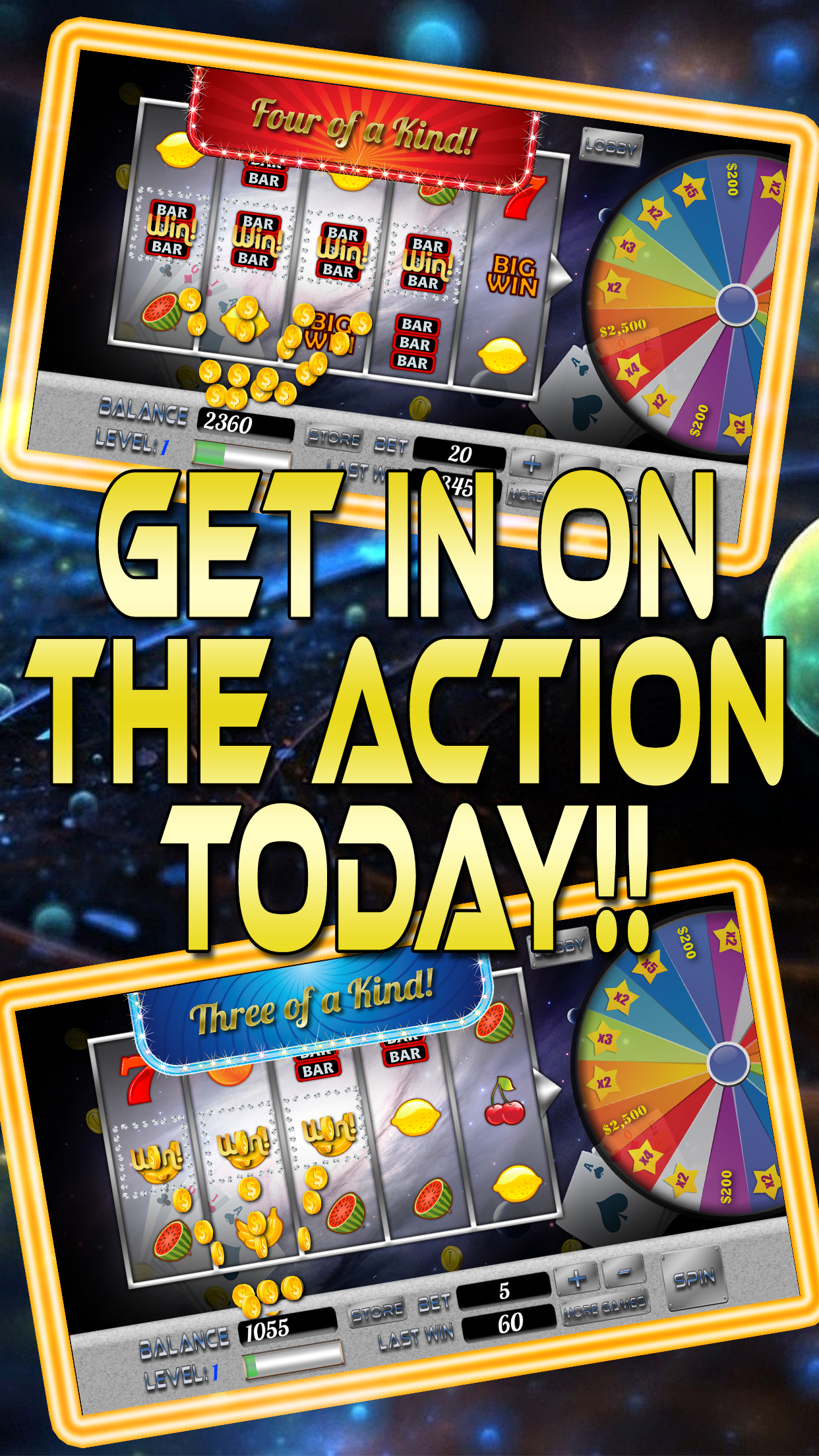 Moon Beam Casino Slots & Blackjack - Journey to the Jackpot!