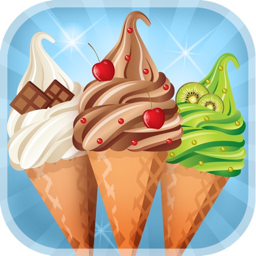 A Festive Ice Cream Maker HD. Make cones with different Flavours icon