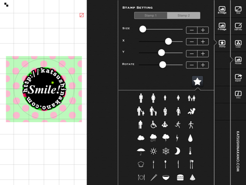 Button Badge Maker HD - with PDF and AirPrint Options のスクリーンショット
