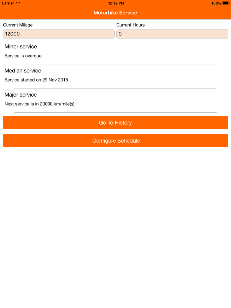Motorbike Service - motorcycle maintenance log book