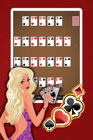 Carpet Solitaire Free Card Game Classic Solitare Solo screenshot 2