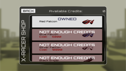 Screenshot #2 pour Xracer Spaceship Racing 3d de jeu gratuit