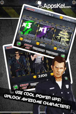 Impossible Hard Rebels Runner Games : The Expendables Version Pro screenshot 2